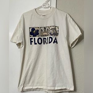 White Florida tee shirts